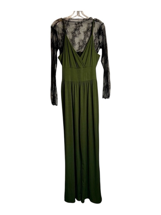 Pants - Olive Green Women's Jumpsuit